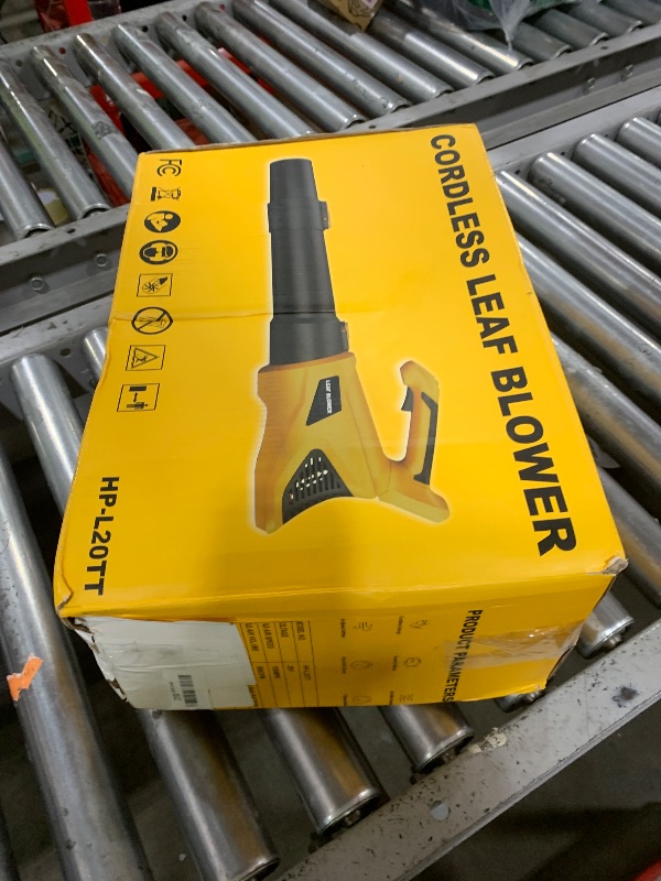 Photo 1 of HEINPRO Cordless Leaf Blower Compatible with Dewalt 20V Max Battery, 500CFM/150MPH Electric Leaf Blower Cordless, 5 Speed Modes, Battery Powered Blowers for Lawn Care, Yard (Tool Only)