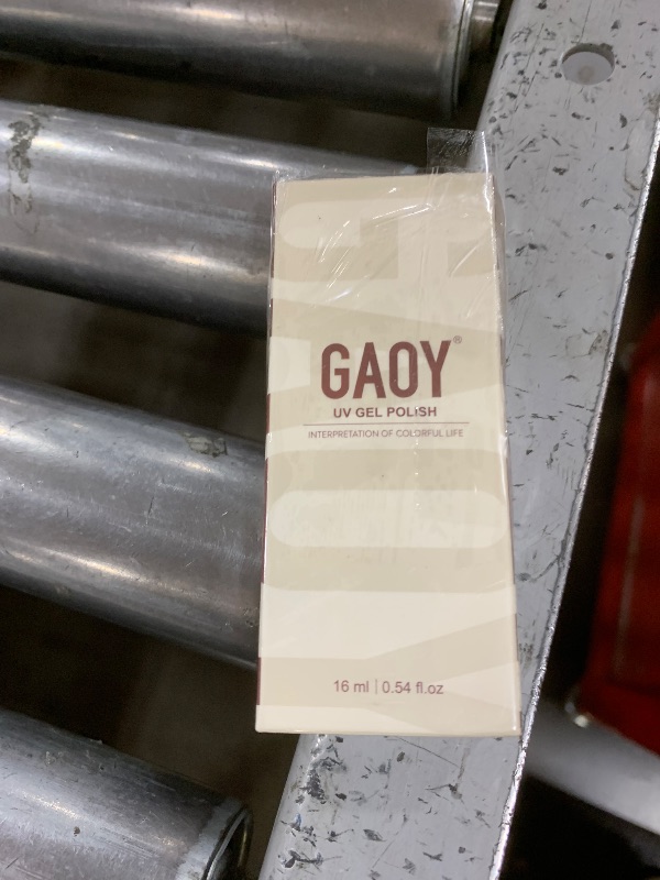 Photo 1 of GAOY Nude Jelly Gel Nail Polish, 16ml Sheer Translucent Netural Soak Off Gel Polish, UV Light Cure for Nail Art DIY at Home, 3054 Brick Nude