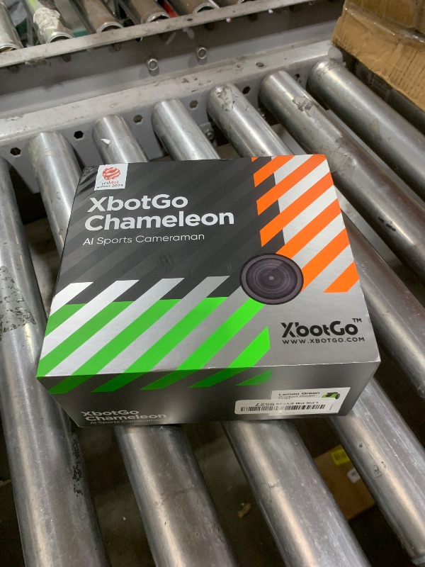 Photo 1 of XbotGo Chameleon AI Auto Sports Action Camera - 4K 60FPS Soccer Camera and Basketball Tracking Camera for Team Sports, Live Streaming, No Subscription, Works with iOS & Android (Lemon Green)