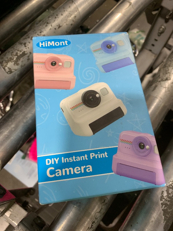 Photo 1 of HiMont Kids Instant Print Camera, 1080P HD with 3 Rolls Print Paper & 32GB Card, Selfie Digital Camera for Kids, Ideal Gift for Boys & Girls Age 3-14 (Pink)