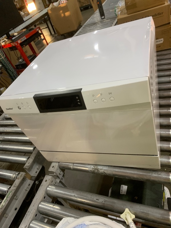 Photo 1 of COMFEE’ Portable Mini Dishwasher, Energy Star, Countertop, 6 Place Settings, with 8 Washing Programs, Speed, Baby-Care, ECO& Glass, Dish Washer for Dorm, RV& Apartment, White
