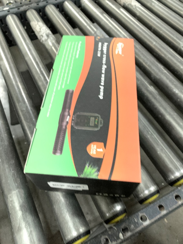 Photo 1 of Hygger Aquarium Wave Maker - Adjustable Cross Flow Pump with LED Display Controller, Magnetic DC 24V Powerhead for Freshwater & Marine Reef Aquariums Up to 265 Gallon (25W)