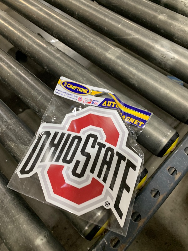 Photo 1 of Ohio State Magnet (O OHIO STATE MAGNET (3''6''12''18''), 6 in)