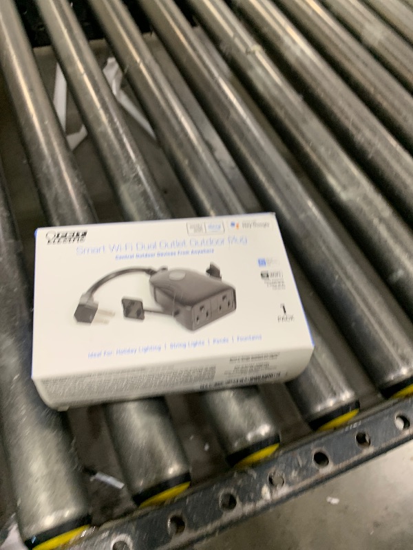 Photo 1 of Feit Electric 120V 15A Smart Wifi Enabled Dual Outlet Wall Plug