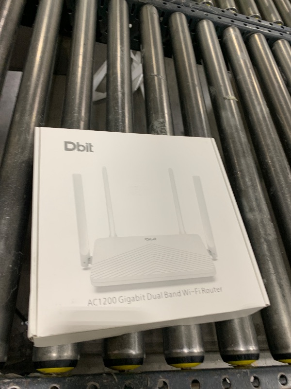 Photo 1 of DBIT AC1200 Gigabit WiFi Router 2.4GHz +5GHz Dual Band MU-MIMO Wireless Internet Router, 4 x 10/100/1000Mbps Ethernet Ports, 4 x 5dBi Antennas, Support Bridge, Repeater Mode, EasyMesh