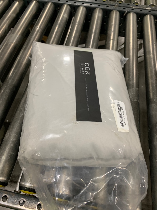 Photo 1 of Extra Deep King Sheet Set - 6 Piece Breathable & Cooling Sheets - Hotel Luxury Bed Sheets Set - Easy & Secure Fit - Soft, Wrinkle Free & Comfy Sheets Set - Light Grey Sheet Set with Extra Deep Pockets