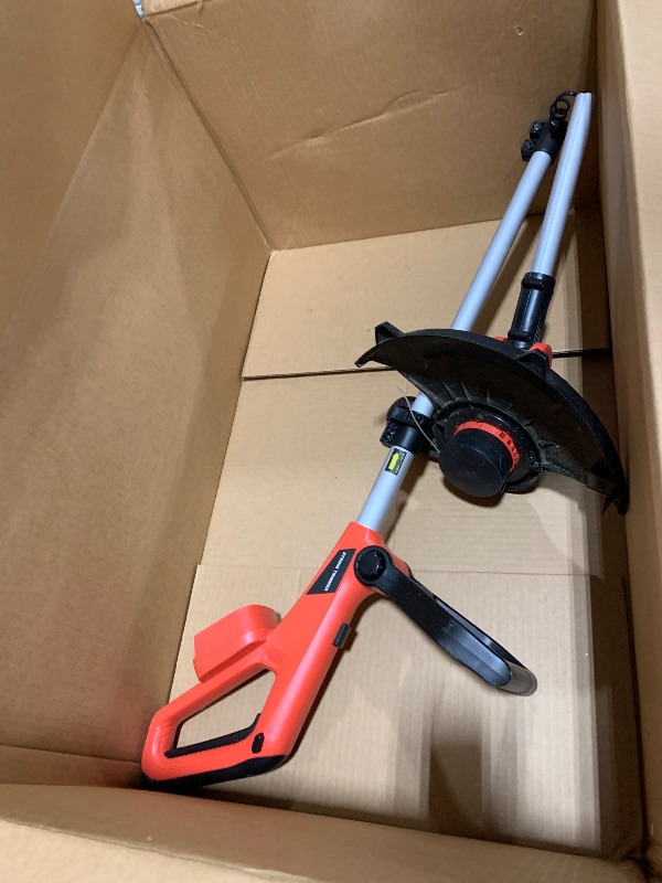 Photo 1 of 3 in 1 Cordless String Trimmer (NO Battery) Compatible with Milwaukee 18V Battery, 12" Electric Weed Wacker with Auto Line Feed, Foldable Weed Eater/Edger Trimmer/Mower for Yard Garden, Grass Trimmer