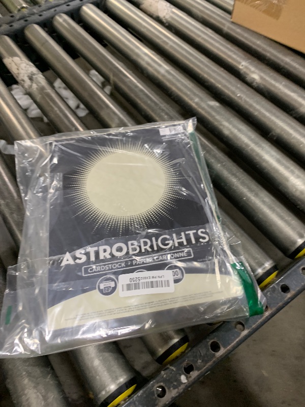 Photo 1 of Astrobrights Specialty Parchment Cardstock, 8.5" x 11", 65 lb/176 gsm, Natural (Ivory), 100 Sheets (27427-01)