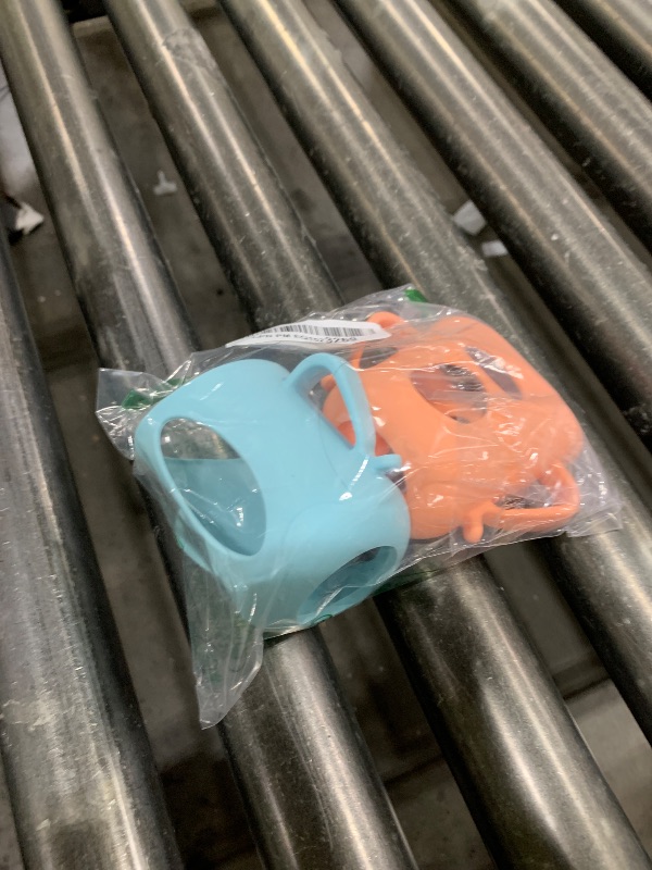 Photo 1 of Silicone Sleeves for Pigeon Baby Bottles 5.4oz,Anti Breakage Glass Baby Bottle Holder with Handles 2 Pack