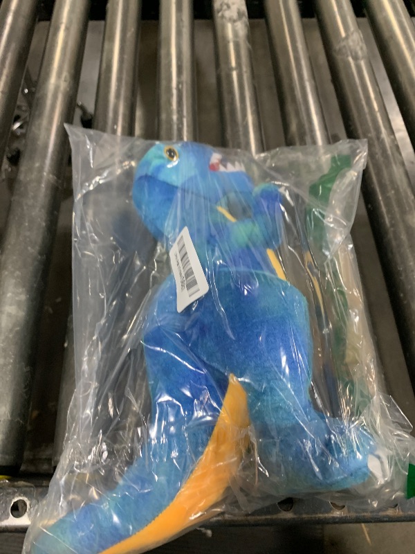 Photo 1 of Soft T-Rex Themed Stuffed Animal, Comfort Plush Toys for Gifts, Collectibles, 10 Inches