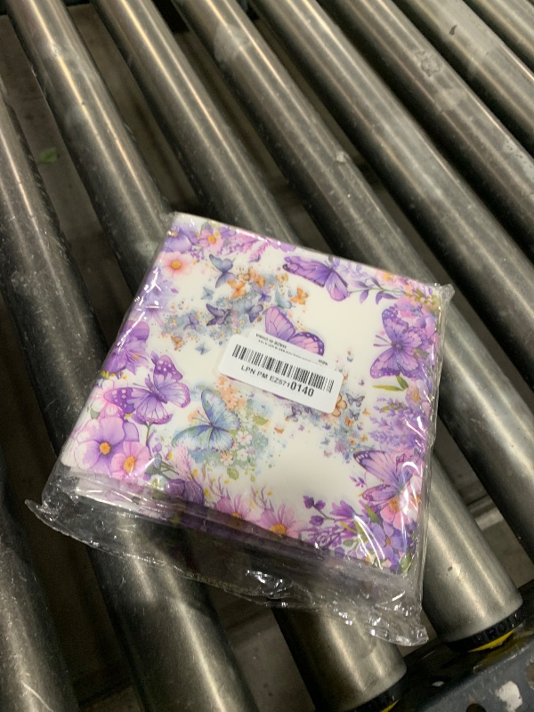 Photo 1 of Butterfly Birthday Party Paper Napkins 60pcs Spring Butterfly Party Decorations Butterfly Disposable Paper Napkins for Girls Baby Shower 1st 2nd 3rd 4th Birthday Party Supplies Decorations