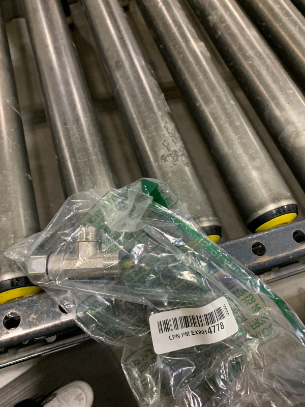 Photo 1 of Beduan Stainless Steel 1/2" G 3 Way Diverter, Movable Cap Flexible Tee Connector for Angled Valve, Bidet, Sprayer, Shower Arm (All 3 way is 1/2 G threaded!!, Thread ID/OD is 19.8MM/3/4")