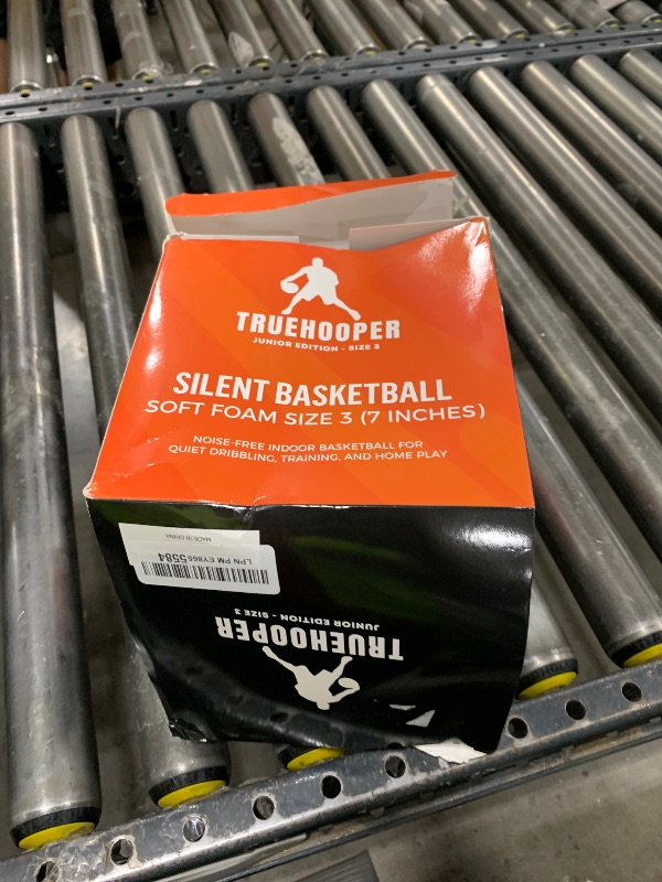 Photo 1 of TRUEHOOPER Silent Basketball - Size 3 (7 inches) Indoor Basketball (Junior Edition), Noise-Free for Indoor Play - Soundless Ball for Training and Quiet Dribbling