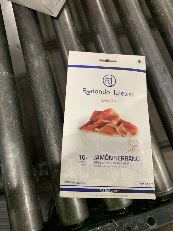 Photo 1 of Serrano Ham Gran Reserva - 3 oz Each - 16 Months Avg Curing Time - Authentic Jamon Serrano - Great Gift or Special Occasion Snack