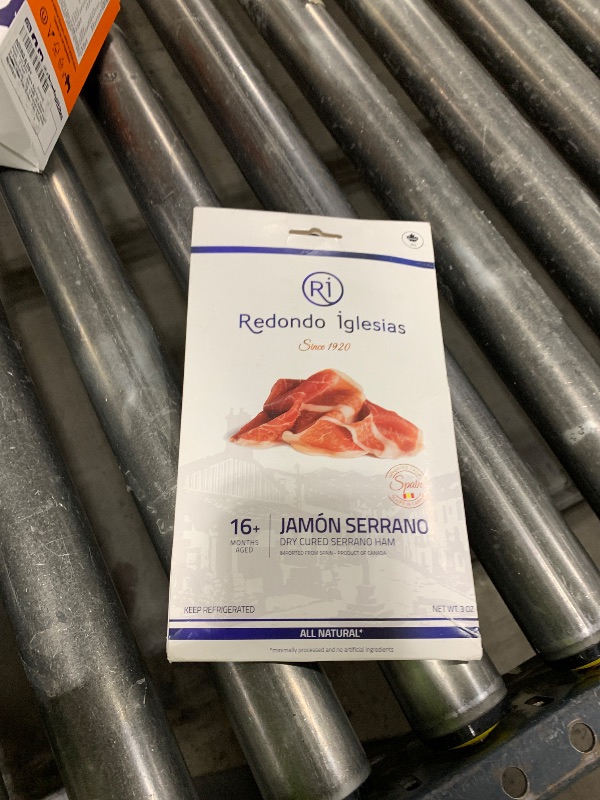 Photo 1 of Serrano Ham Gran Reserva - 3 oz Each - 16 Months Avg Curing Time - Authentic Jamon Serrano - Great Gift or Special Occasion Snack
