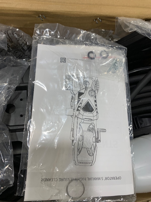 Photo 1 of 5000PSI Electric Pressure Washer - 2025 New Electric Power Washer with Upgraded 33ft Pressure Washer Hose Reel, Foam Cannon, 4 Nozzle Set, Power Washer for House/Patios/Car/Fence, Blue