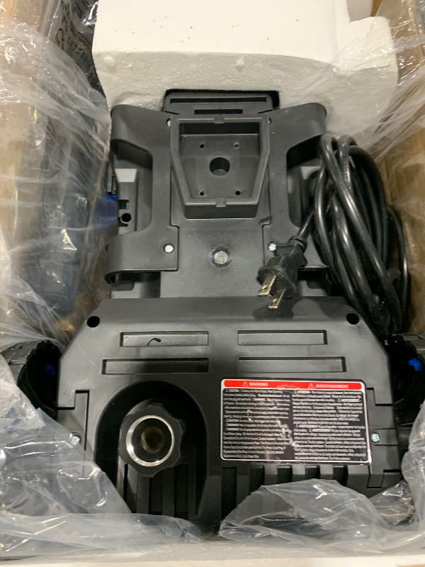 Photo 1 of 5000PSI Electric Pressure Washer - 2025 New Electric Power Washer with Upgraded 33ft Pressure Washer Hose Reel, Foam Cannon, 4 Nozzle Set, Power Washer for House/Patios/Car/Fence, Blue