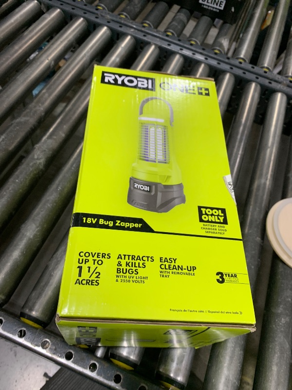 Photo 1 of RYOBI 18V ONE+ Bug Zapper with LED Light