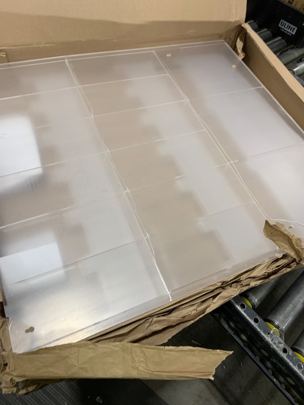 Photo 1 of Acrylic Brochure Pamphlet Holder, 3 Magazine Holders and 12 Pamphlet Holders, Clear Brochure Display Holder Wall Mount, Trifold Flyer Rack, Literature Storage Rack for Home, Offices, Waiting Room