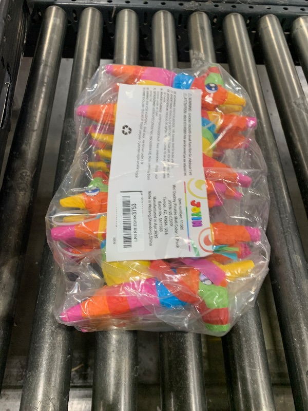 Photo 1 of Cinco De Mayo 8 pcs Mini Donkey Pinatas 5.7"x7.5" Rainbow Color for Fun Fiesta Taco Party Supplies, Luau Event Photo Props, Mexican Theme Decoration, Carnivals Festivals, Taco Tuesday Event