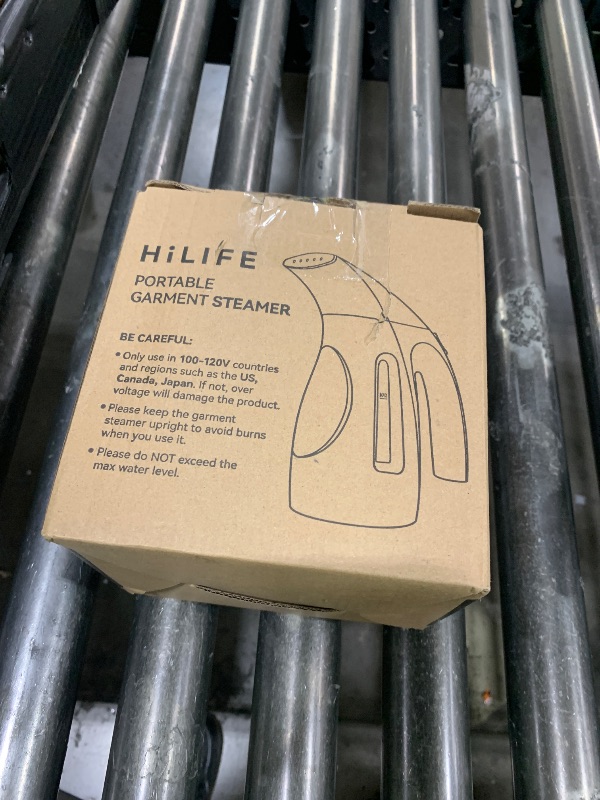 Photo 1 of HiLIFE Steamer for Clothes, Portable Handheld Design, 240ml Big Capacity, 700W, Strong Penetrating Steam, Removes Wrinkle, for Home, Office(ONLY FOR 120V)