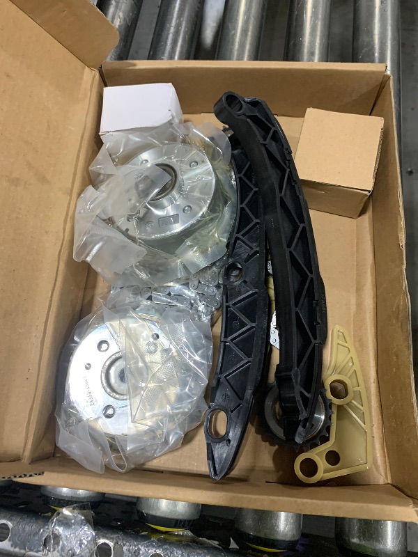 Photo 1 of Wahparts 24321-2G111 Timing Chain Kit w/VVT Gear Compatible with 2011-2019 Hyundai Sonata SantaFe Sport Kia Optima Sorento Sportage 2.4L 2.0L L4 24350-2G750 24322-2G350