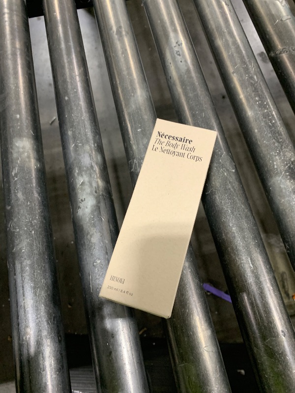 Photo 1 of Nécessaire The Body Wash Hinoki - Natural Body Wash for Women & Men, Softening Shower Gel with Gentle Exfoliating Acids AHA/BHA/PHA. Gel Cleanse, 8.4 fl oz.