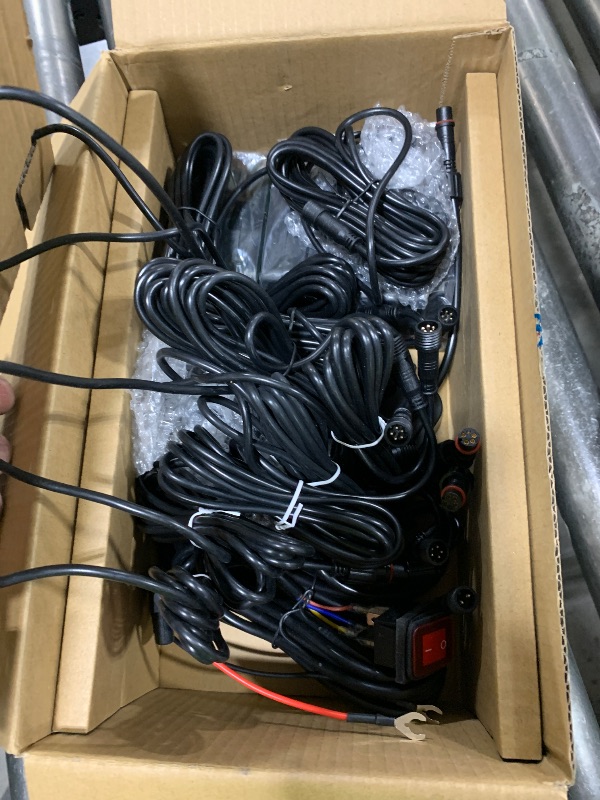 Photo 1 of MICTUNING C2 Curved RGBW LED Rock Lights - 12 Pods Underglow Multicolor Neon Light with Wiring Switch Kit, Bluetooth Controller with APP Control