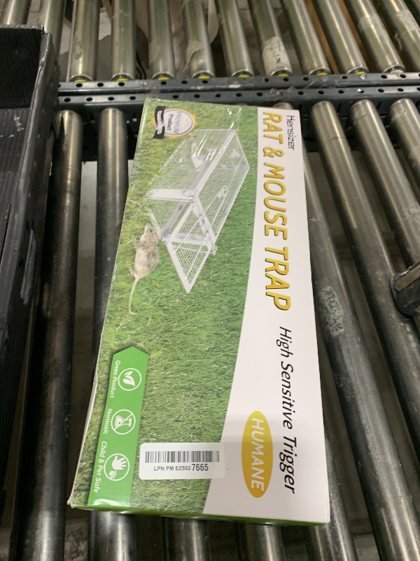 Photo 1 of Kensizer Animal Humane Live Cage Trap That Work for Rat Mouse Chipmunk Mice Voles Hamsters and Other Small Rodents, Trampa para Ratones, Catch and Release 1Pack Medium 12" L x 6.5" W x 5" H