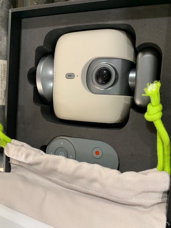 Photo 1 of XbotGo Chameleon AI Auto Sports Action Camera - 4K 60FPS Soccer Camera and Basketball Tracking Camera for Team Sports, Live Streaming, No Subscription, Works with iOS & Android (Pearl Grey)