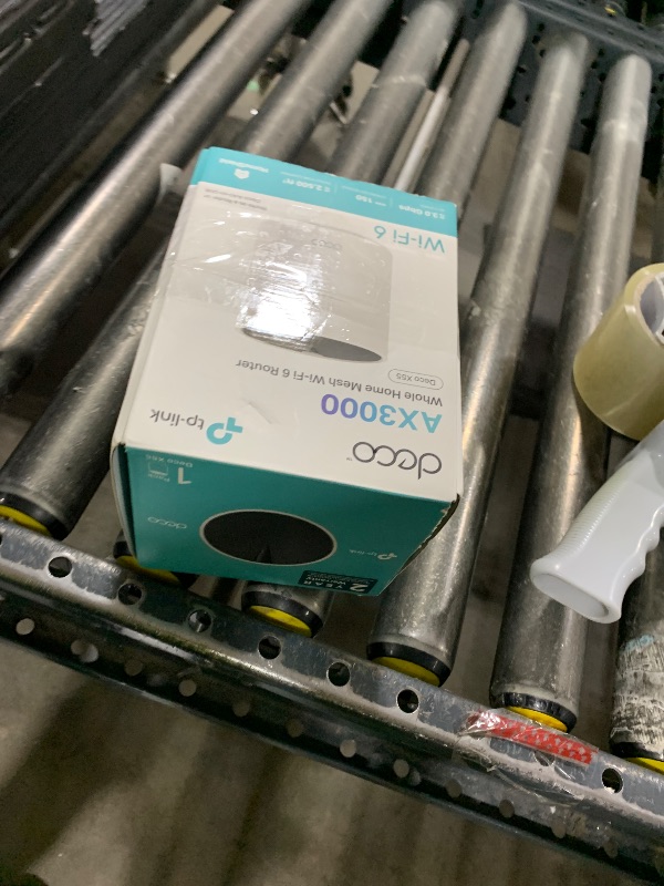Photo 1 of TP-Link Deco X55 AX3000 WiFi 6 Mesh System - Covers up to 2500 Sq.Ft., Replaces Wireless Router and Extender, 3 Gigabit Ports, Supports Ethernet Backhaul, Deco X55(1-Pack)