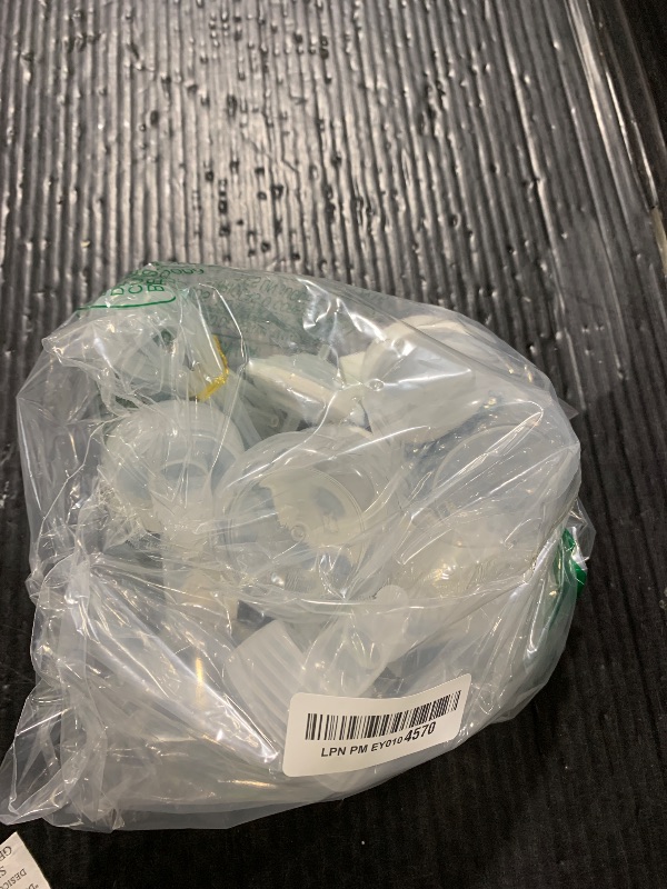 Photo 1 of Momstouch Pump Parts Compatible with Spectra S1/S2/9 Plus, Not Original Accessories, Full Set Replacements Include 19mm Flange, Duckbill Valve, Backflow Protector, Tubing and Bottle
