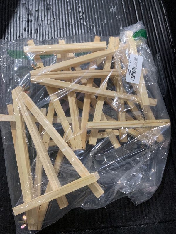 Photo 1 of 12 Pack 9 Inch Wood Easels, Easel Stand for Painting Canvases, Art, and Crafts, Tripod, Painting Party Easel, Kids Student Tabletop Easels for Painting, Portable Canvas Photo Picture Sign Holder