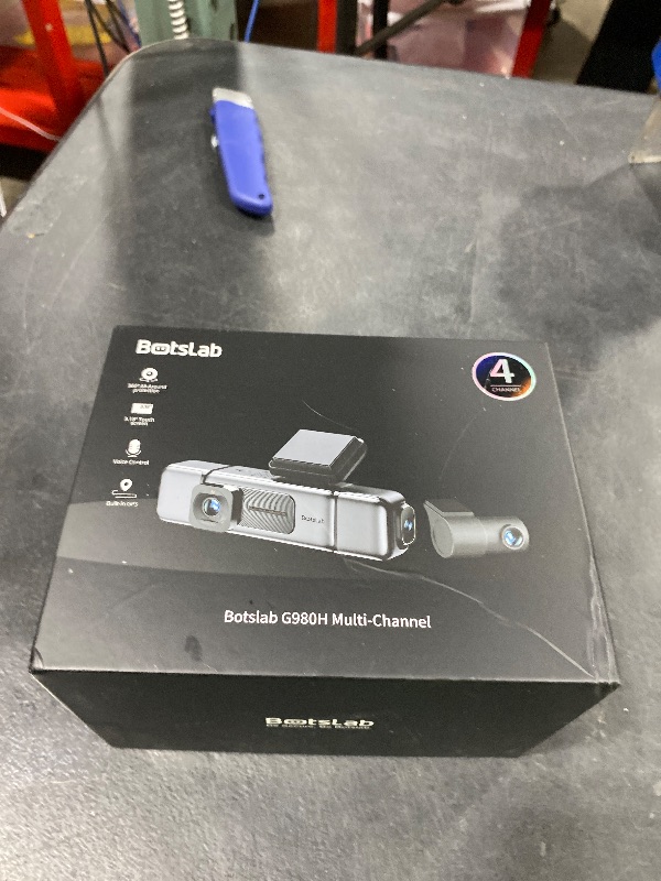 Photo 1 of 3K 4 Channel Dash Cam, 560° All-Sides View, Front and Rear Inside Car Camera with 3.18”Touch Screen, Dash Camera 24/7 Parking Mode, Built-in GPS 5.8G WiFi Night Vision Voice Control, Free 128GB Card