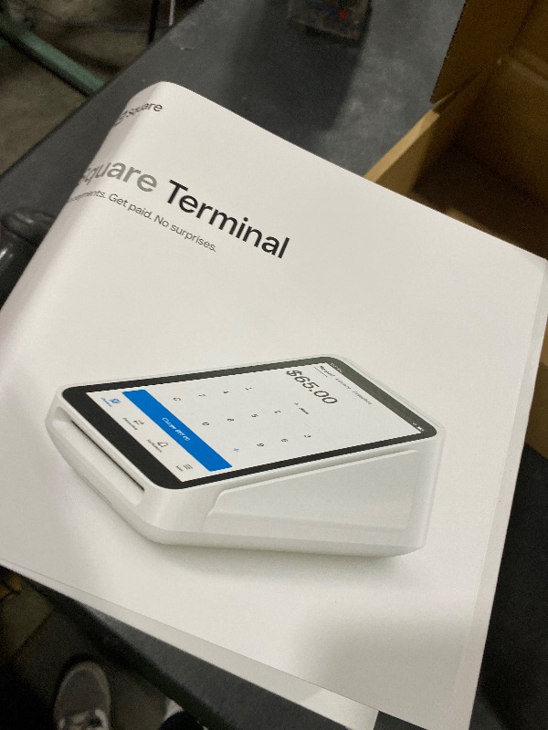 Photo 1 of Square Terminal - Credit Card Machine to Accept All Payments | Mobile POS