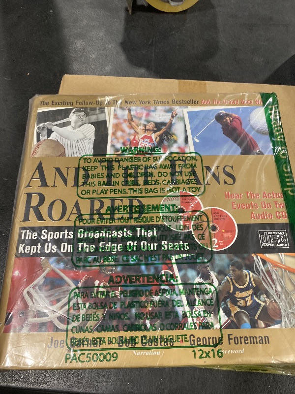 Photo 1 of And the Fans Roared: The Sports Broadcasts That Kept Us on the Edge of Our Seats (Book + 2 Audio CDs)