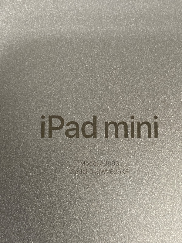 Photo 1 of Apple iPad mini (A17 Pro): Apple Intelligence, 8.3-inch Liquid Retina Display, 128GB, Wi-Fi 6E, 12MP Front/12MP Back Camera, Touch ID, All-Day Battery Life — Space Gray