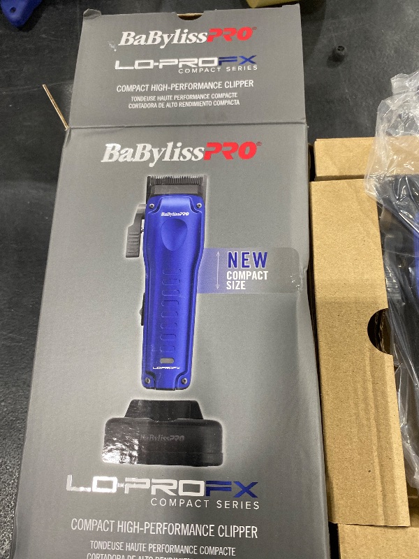 Photo 1 of BaBylissPRO High-Performance LO-PROFX Compact Clipper for Hair