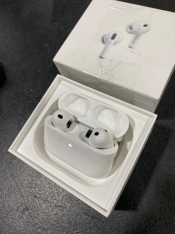 Photo 1 of Apple AirPods Pro 3 Wireless Earbuds, Active Noise Cancellation, Live Translation, Heart Rate Sensing, Hearing Aid Feature, Bluetooth Headphones, Spatial Audio, High-Fidelity Sound, USB-C Charging