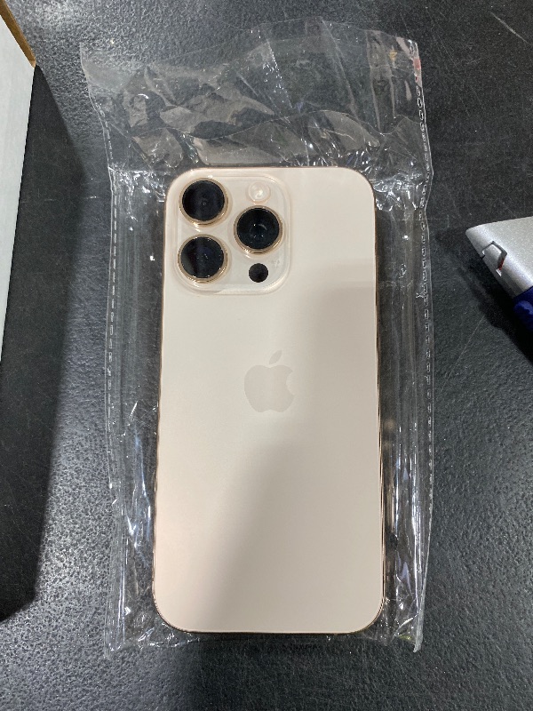 Photo 1 of Apple iPhone 16 Pro, US Version, 256GB, Desert Titanium - Unlocked (Renewed)