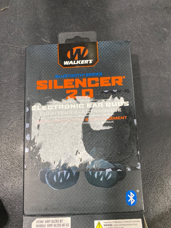 Photo 1 of Walker's Silencer Bluetooth Rechargeable in The Ear Pair 2.0, Multi, 1 Count (Pack of 1)
