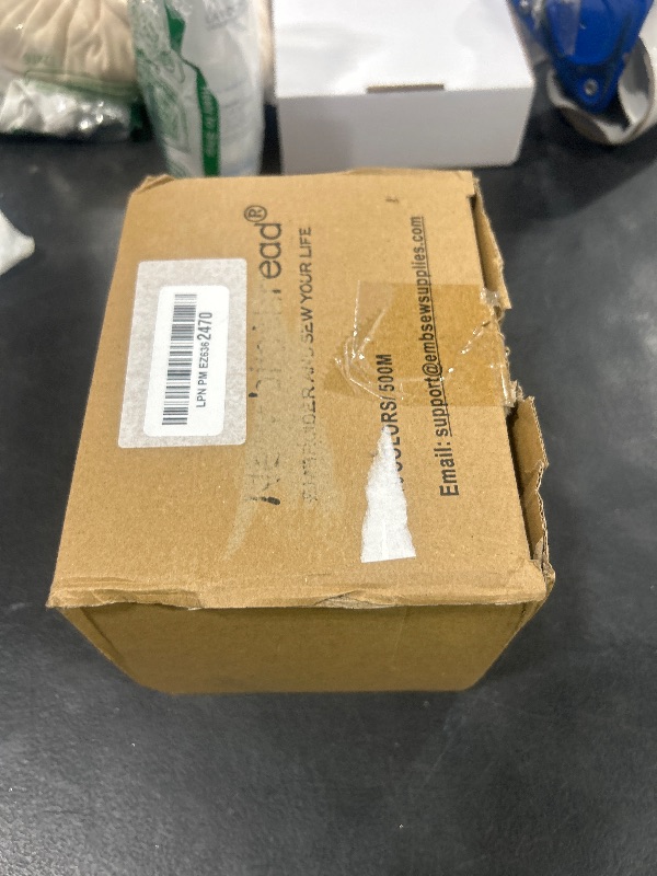 Photo 1 of 40 Spools Polyester Machine Embroidery Thread Kit 500M Colors Compatible with Brother Colors