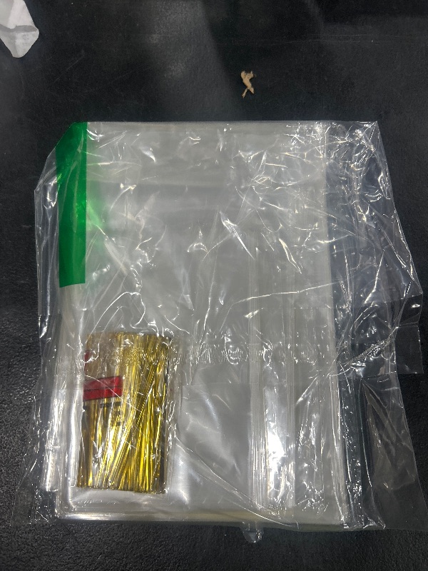 Photo 1 of Labeol 300pcs Cellophane Bags 6X9 5X7 4X6 Cellophane Treat Bags with Ties Goodie Bag Clear Gift Bag Candy Cookie Party Favor Wraps for Packaging