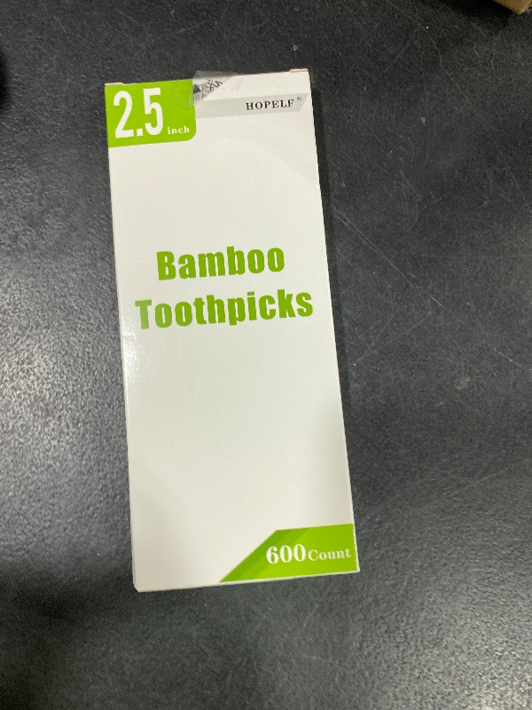 Photo 1 of 600 Count Bamboo Toothpicks for Teeth Cleaning, Appetizer, Olive, Barbecue, Fruit, Double-Points Wooden Toothpick.