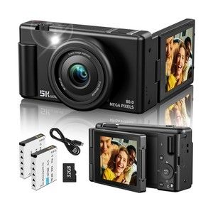 Photo 1 of Jexylon 5K Digital Camera - 80MP Autofocus Vlog Camera