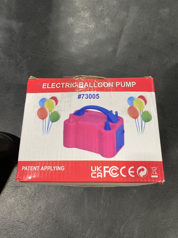 Photo 1 of Growsun Balloon Pump Electric 110V 600W Balloon Garland Arch Kit Air Blower Inflator for Party Balloons Decoration Baby Shower Tape Strip Include