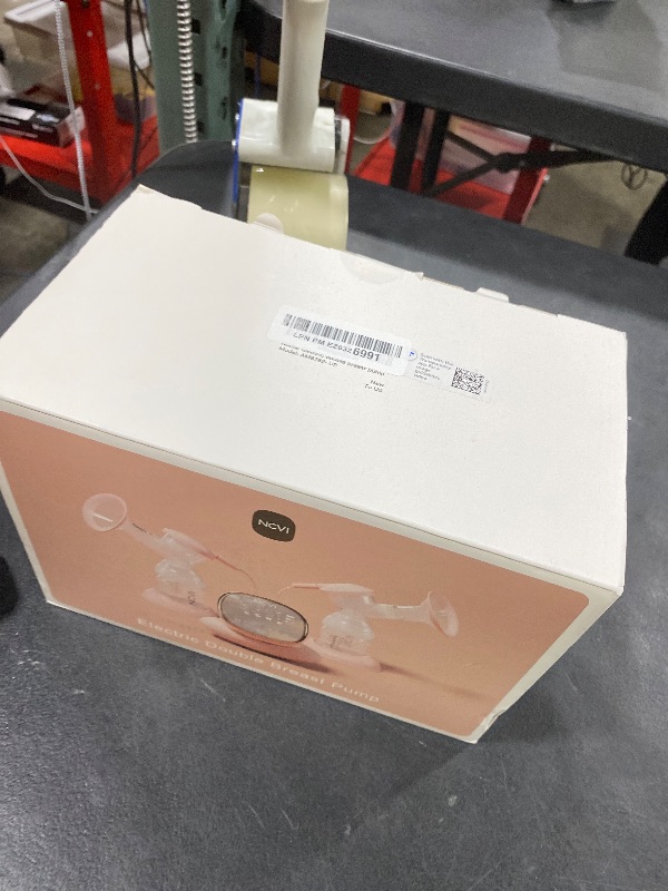 Photo 1 of NCVI Electric Breast Pump 8782, Portable Hospital-Grade Double Pump with 4 Modes & 9 Levels, Anti-Backflow, Rechargeable Quiet Breastfeeding Pump for Efficient Comfortable Use at Home, Work or Travel