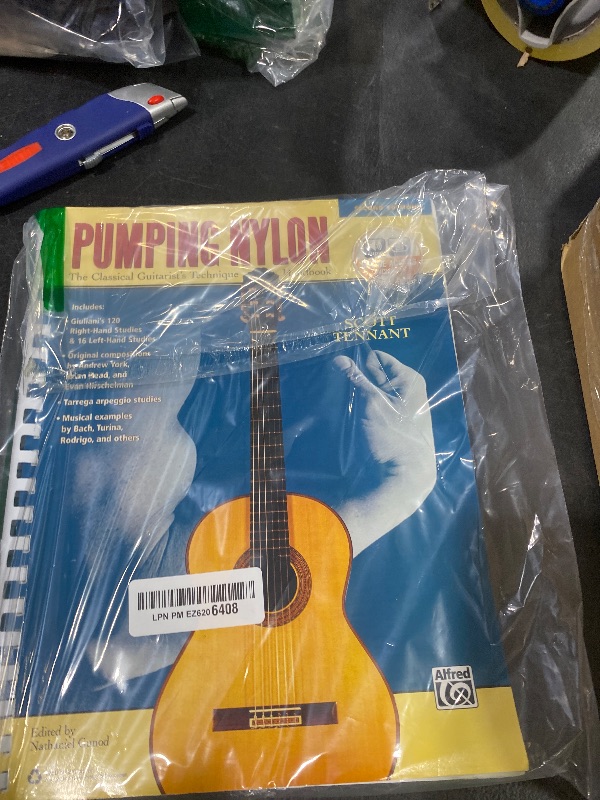 Photo 1 of Pumping Nylon: The Classical Guitarist's Technique Handbook, Book & Online Audio (Pumping Nylon Series)