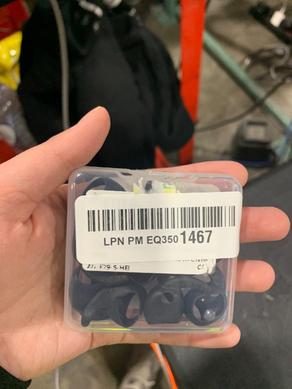 Photo 1 of [5 Pairs] Ear Hooks Covers for Samsung Galaxy Buds 3 Pro, Sport Ear Tips Covers Silicone Anti-Slip Anti Scratches Galaxy Buds Pro 3 Earbuds Accessories (Black)