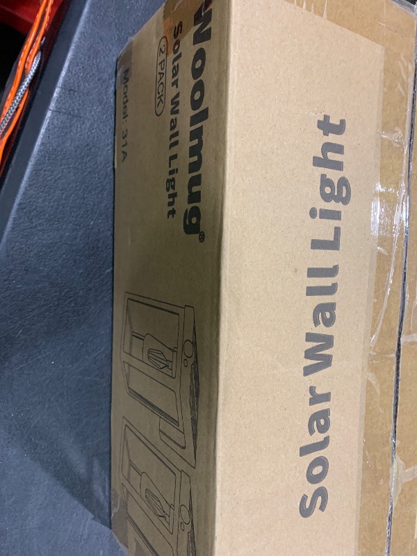 Photo 1 of [2 Pack] Solar Porch Lights Outdoor Motion Sensor, Solar Wall Lights with 2 Modes & Waterproof, Dusk to Dawn LED Outdoor Solar Lights for House, Exterior Front Porch Patio Fence Security Lamp